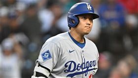 大谷翔平輪休。（圖／美聯社／達志影像）
