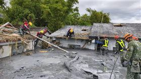 花蓮,光復鄉,救災,新北市消防局,特搜人員。（圖／翻攝畫面）