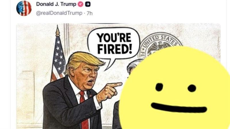 嘴砲王川普發漫畫　「解僱鮑威爾」流出