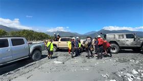 馬太鞍溪堰塞湖,潰壩,佛祖街,搶救,高雄市特搜大隊,政旺砂石場