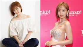 紗倉真菜接受《三立新聞網》獨家專訪，她是日本成人業界「難得獨特的存在」。（圖／攝影龐文宏提供）