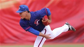 亞錦賽冠軍戰，台灣派旅美投手林盛恩先發。（圖／中華棒協提供）