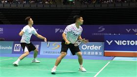 台灣最後奪牌希望蘇敬恒／吳冠勳不敵日本熊谷翔／西大輝，但仍締造兩人今年搭檔後最佳成績。（圖／中華羽協提供）