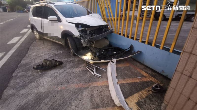 44歲蔣姓男子涉嫌酒駕肇事，遭聲押獲准。（圖／翻攝畫面）