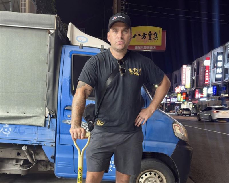 參加《中文怪物》爆紅的「台灣女婿」李大豐。（圖／翻攝李大豐粉絲團）