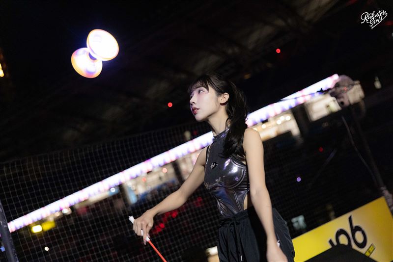 彭彭扯鈴表演（圖／樂天桃猿提供）