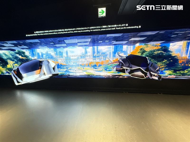 影片結合3D拍照下相當漂亮。（圖／記者李育道攝影）