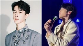 于朦朧、居來提。（圖／翻攝自于朦朧微博、微博）