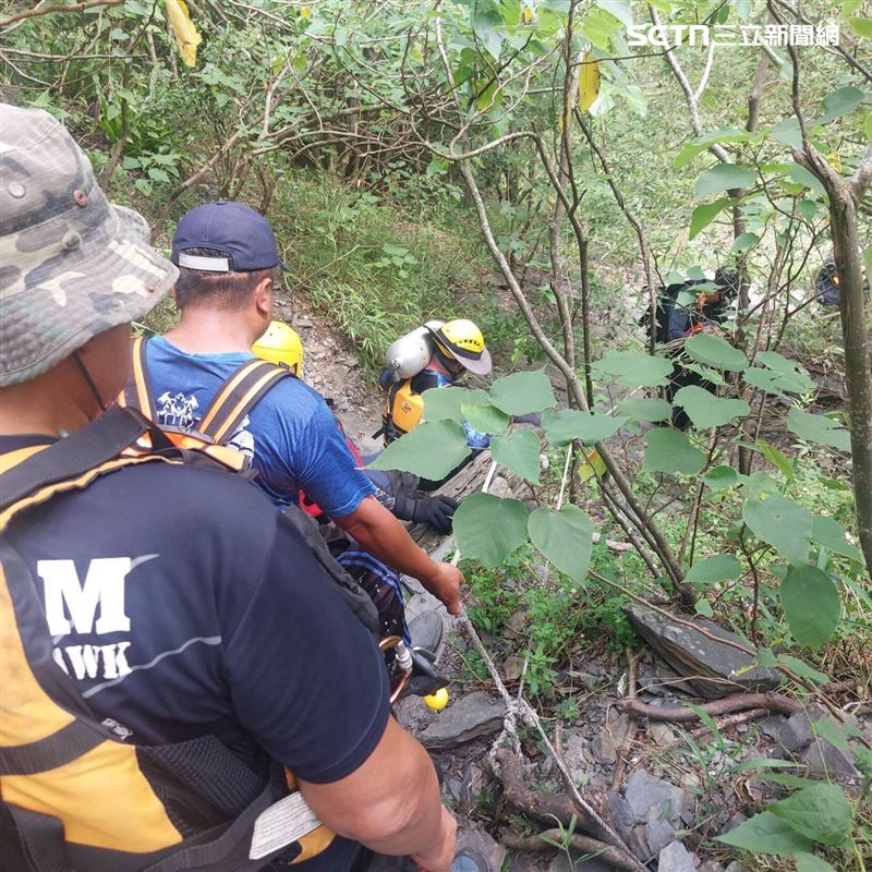 印尼籍20歲甘姓男子來高雄某科大當交換生，昨天（29日）跟友人一同前往屏東縣瑪家鄉舊排灣部落沙拉灣瀑布戲水，不幸溺斃。（圖／翻攝畫面）