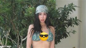 柔柔有著火辣身材。（圖／翻攝自柔柔IG）