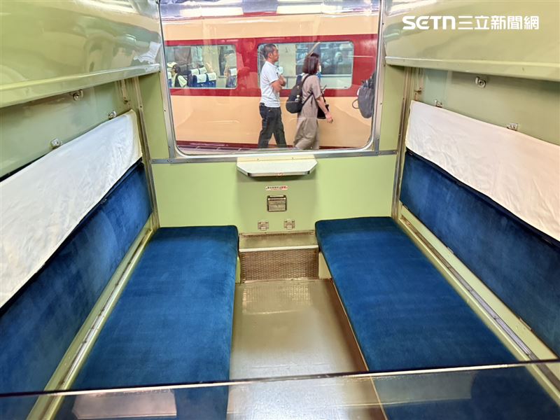 有床鋪的列車。（圖／記者李育道攝影）