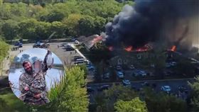 密西根州教堂槍案兇手身分事後確認是40歲的海軍陸戰隊退伍軍人，過去曾在伊拉克服役。（圖／翻攝自X平台 @RealAlexJones）