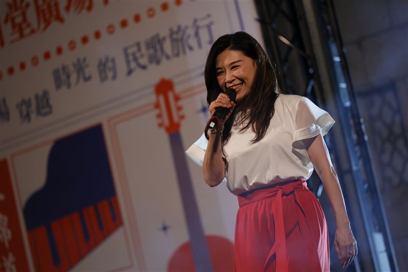 馬兆駿18年前逛超市猝逝，馬毓芬透過音樂「重逢」。（圖／中山堂廣場音樂節提供）