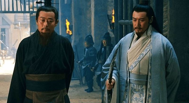 魯肅與諸葛亮的交鋒，展現出兩人不凡的見解與智慧。（影視示意圖／翻攝自百度百科）
