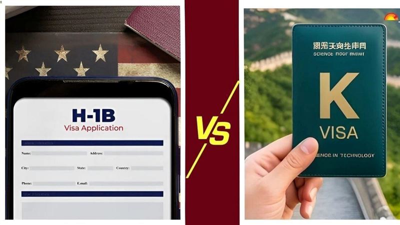 在美國提高H-B1簽證申請費的同時，中國推出K字簽證吸引外國人才。（圖／翻攝自X平台 @Indianinfoguide）