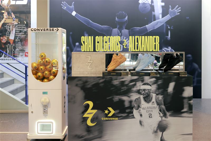 現場打造SHAI 001專屬主題展區。（圖／品牌業者提供）