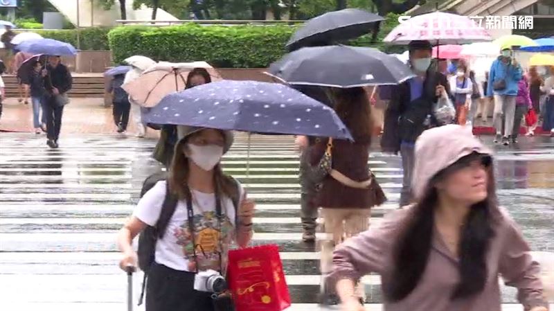 中央氣象署今（6）日15時48分發布大雷雨即時訊息。（示意圖／資料照）