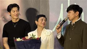 張艾嘉、許光漢等人完全不知道林俊傑會現身，瞬間引爆全場尖叫。（圖／記者王培驊攝影）