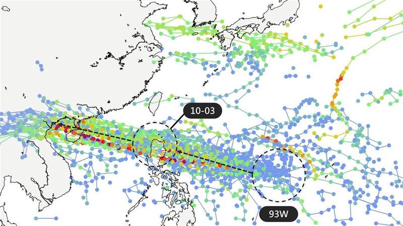 今高溫飆37度 「熱帶擾動恐成颱」路徑曝