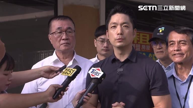 台北市長蔣萬安一早7點多視察表示當時還算順暢。（圖／翻攝畫面）