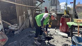 吉雷米前往花蓮救災。（圖／翻攝自吉雷米-一粒米粉專）