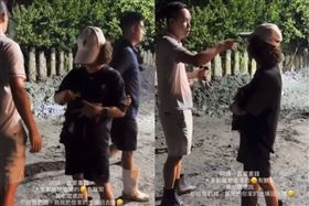 花蓮,阿姨,紅包,把土填回去（圖／網友@alan_8190 授權提供）