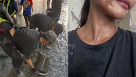 網紅品子到花蓮救災。（圖／翻攝自品子IG）