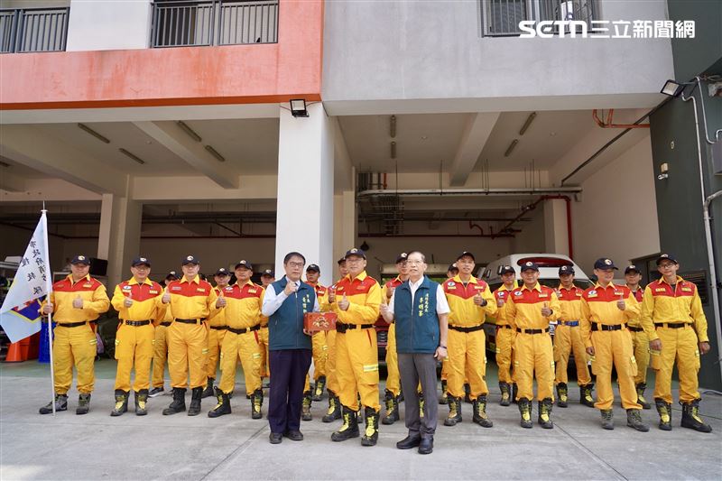 臺南市政府消防局特種搜救隊第一時間完成整備，並於114年9月25日趕赴災害現場支援災害應變及搜救任務，28日晚間平安抵返臺南。（圖／南市府提供）