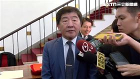 行政院政委陳時中赴立法院，會前受訪。（圖／翻攝畫面）