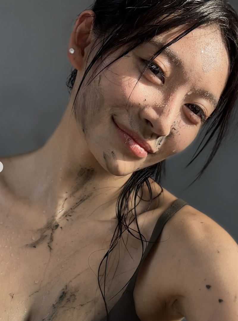 祈錦鈅救災自拍照。（圖／翻攝自IG）