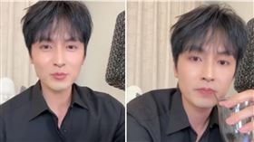 高泰宇在直播中多次被質疑，為什麼談論于朦朧之死時這麼淡定，臉上笑容漸漸消失。（圖／翻攝自小紅書）