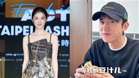 邵雨薇與連晨翔今天出席台北時裝周展前記者會。（圖／記者趙于瑩攝影）