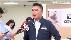 張斯綱受訪強調，自己跟黃國昌不算認識。（圖／翻攝畫面）