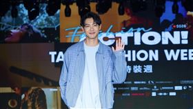 連晨翔現身台北時裝周展前記者會。（圖／記者趙于瑩攝影）