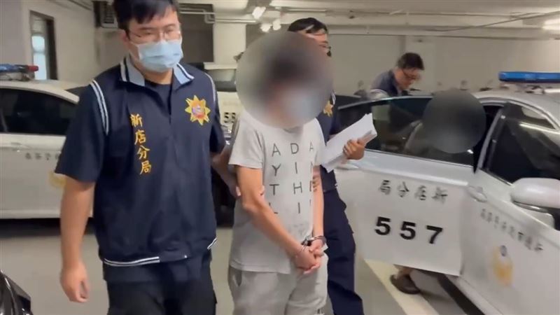 新北男遭強擄痛毆，警方逮捕3惡煞送辦。（圖／翻攝畫面）