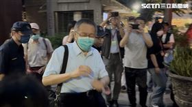 ▲柯文哲出庭不忘再批遭「政治偵防」，斥台北市政風處「被中共接管了嗎？」（圖／記者楊佩琪攝）