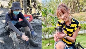 行腳節目主持人段慧琳近日親赴花蓮光復鄉成為「鏟子超人」一員（圖／翻攝自段慧琳臉書）