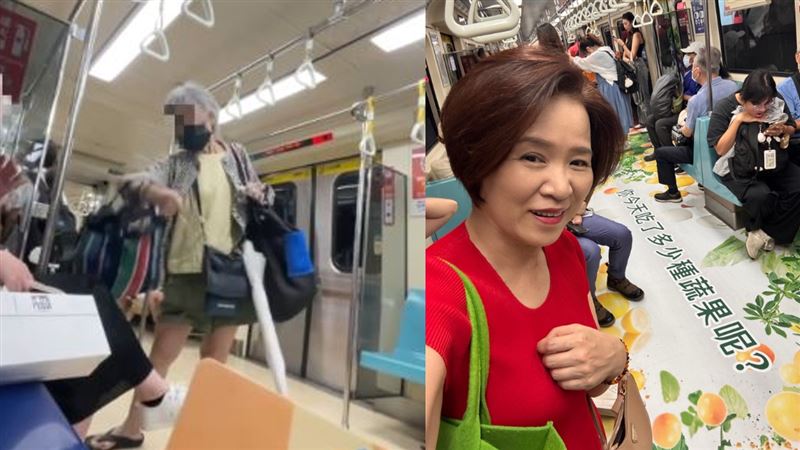 北捷老婦打人逼讓位遭踹！媒體人挺長髮男