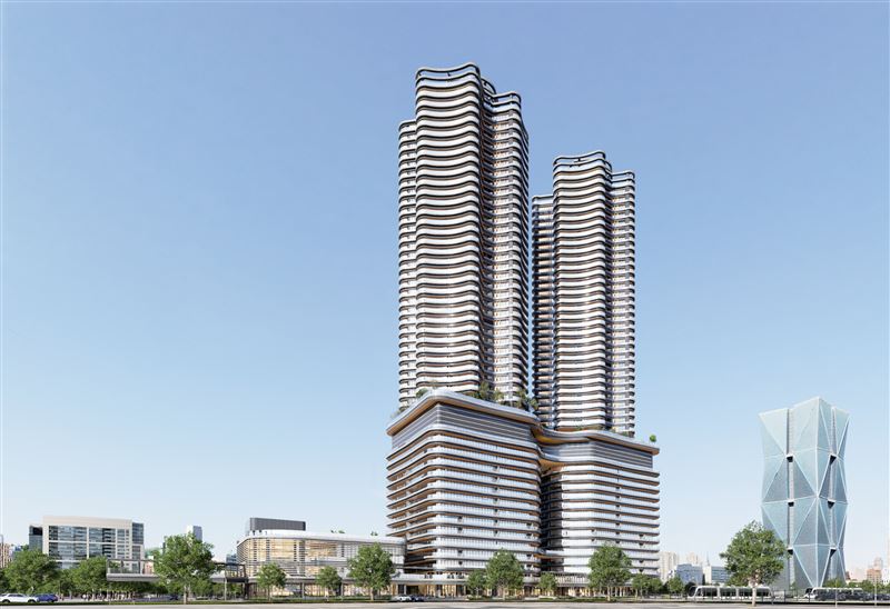 隨著特貿三南基地公辦都更動土，也宣示亞灣2.0即將到來。（圖／都發局提供）