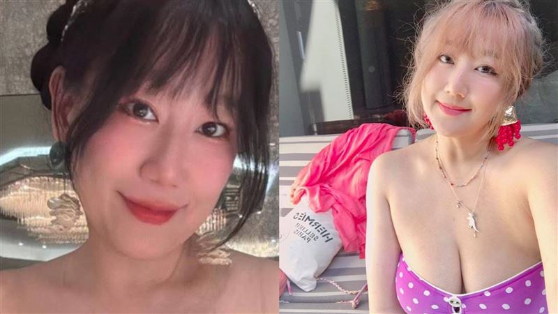 台派女神徐閉7年前比基尼照！網：像Rosé