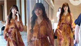 侯佩岑新造型評價兩極。（圖／翻攝自小紅書）