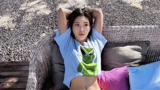 壯壯好身材被看光。（圖／翻攝自壯壯IG）