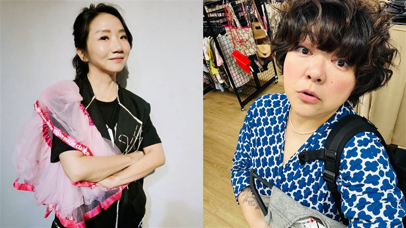 陶晶瑩（左）委託杜詩梅（右）處理子瑜、舒華的捐款。（圖／翻攝自陶晶瑩、杜詩梅臉書）