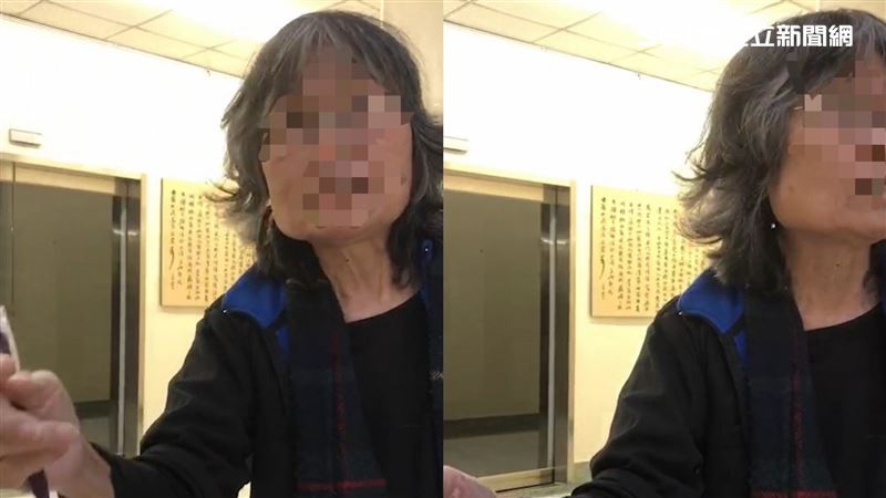 北捷逼讓座的白髮嬤是知名「研討會蟑螂」。（圖／讀者提供）