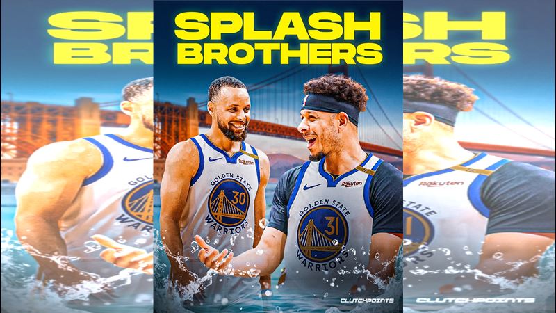 勇士已以1年約簽下「小柯瑞」塞斯‧柯瑞（Seth Curry），柯瑞兄弟終於能以隊友身份在NBA出戰。（圖／翻攝自X平台 @ClutchPoints）