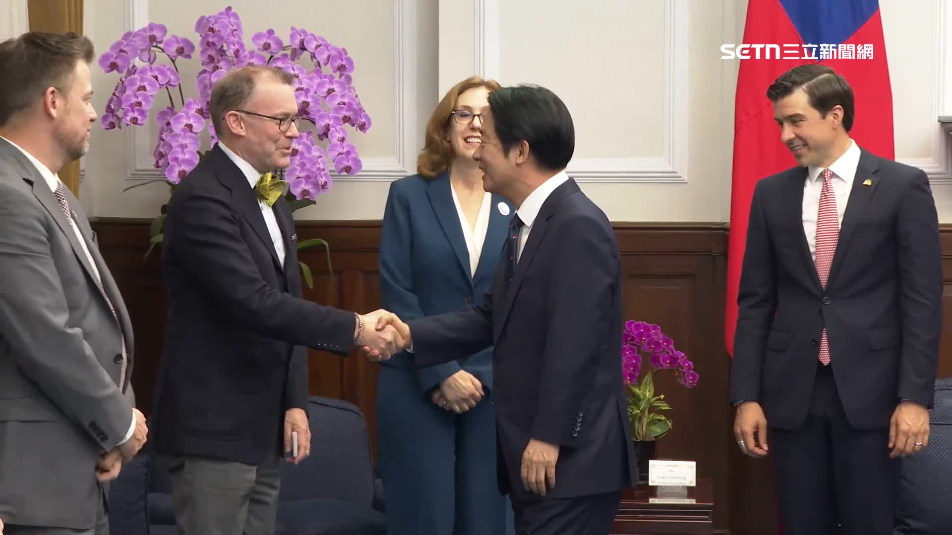 美國官員率團來台晉見總統賴清德