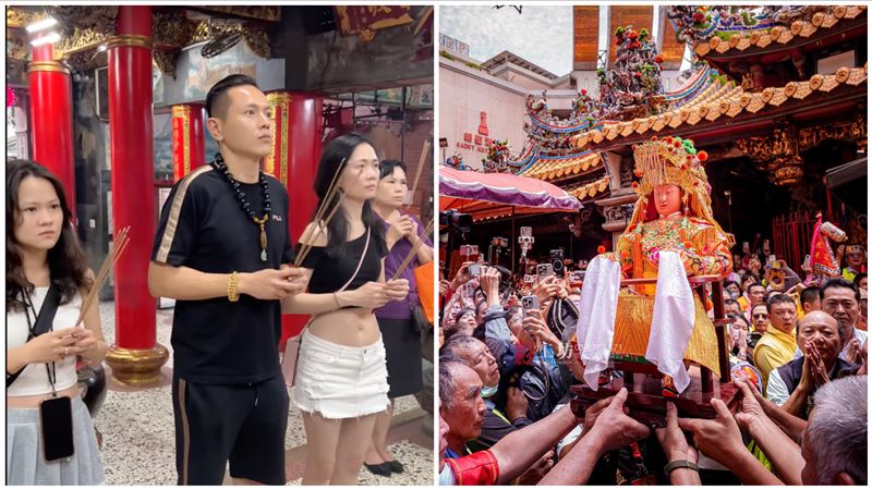 獨／AJ哥找白沙屯媽祖背書　拱天宮回應了