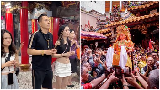 獨／AJ哥找白沙屯媽祖背書　拱天宮回應了