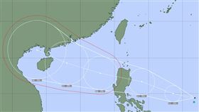 第21號颱風「麥德姆」即將形成。（圖／翻攝自「台灣颱風論壇｜天氣特急」臉書）