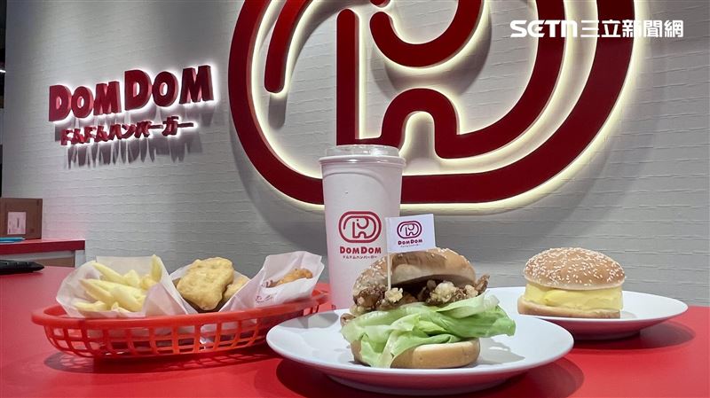 在日本有55年歷史的Dom Dom漢堡，台灣首店進駐新光三越A11，10月1日正式開幕。(圖／記者賴俊佑攝影）